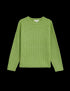 Cloud-Yarn Textured Crew Neck Jumper